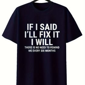 Round Neck Printed T-shirt Casual Short Sleeved Top For Spring And Summer, Personalized And Comfortable For Both Men And Women (Color: Navy Blue, size: 3XL)