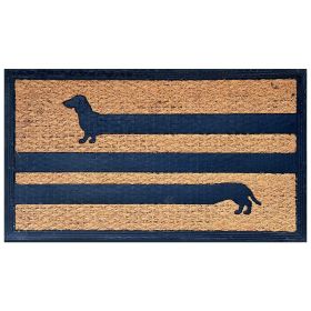 Funny Coir Doormat Hello There Welcome Front Porch Decor Doormat for The Entrance Way Outdoor with Heavy-Duty Non Slip Coconut Coir Doormat 30x17 (size: 30x17inch)